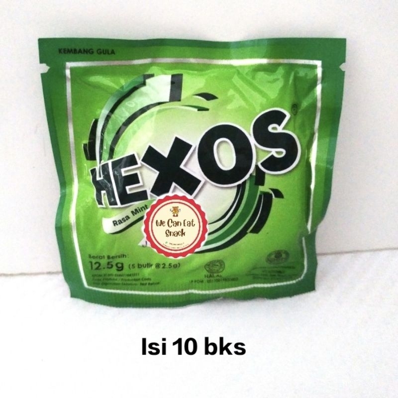 

Hexos Mint Permen Pelega Tenggorokan (Isi 10 bks)