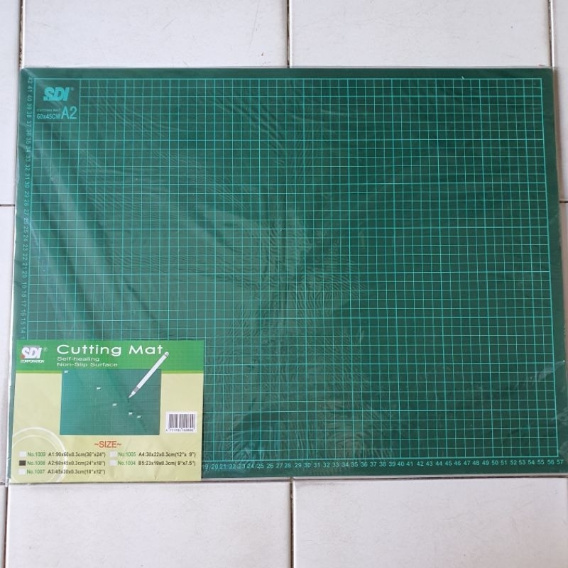 

Cutting Mat / Alas Potong SDI A2 (60 x 45cm)