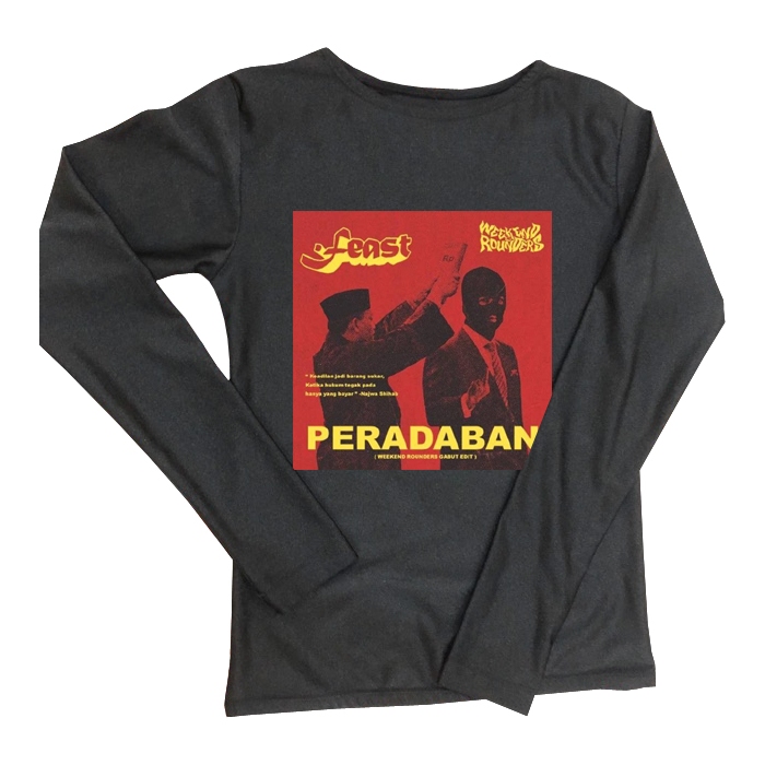 Kaos Band Feast - Peradaban Tshirt 100% Cotton | Shortsleeve & Longsleeve | Tangan Pendek & Tangan P