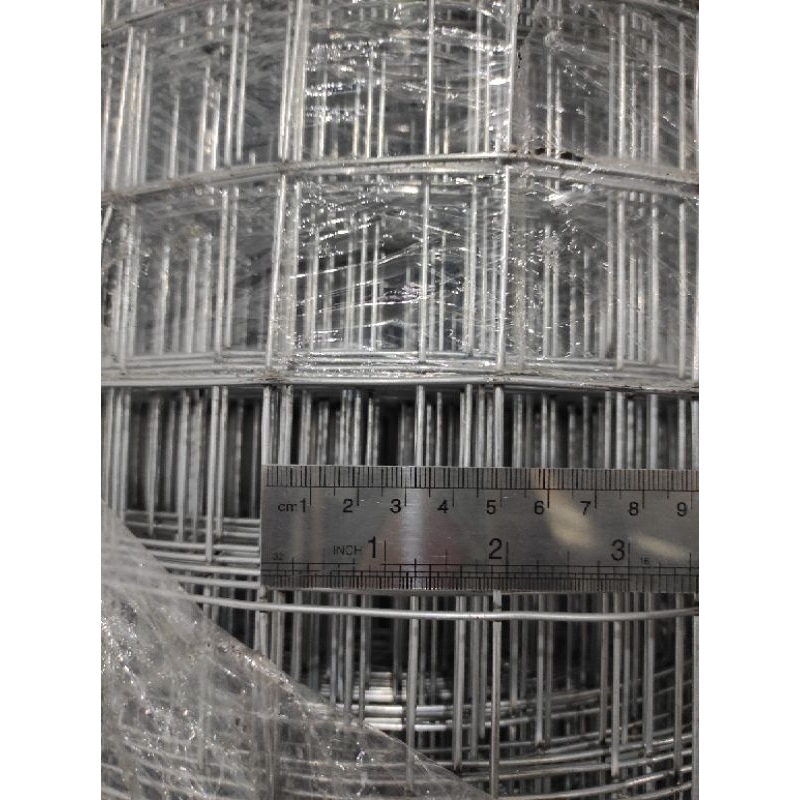 [ECER] WIREMESH GALVANIS 2214 TEBAL 2MM UK 5 x5CM/ PAGAR KAWAT/ KAWAT LOKET
