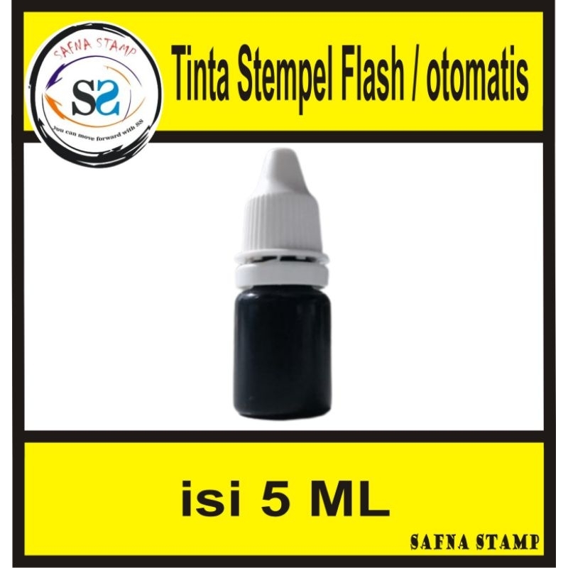 

Tinta Stempel Flash Trodat 5 ml warna Hitam