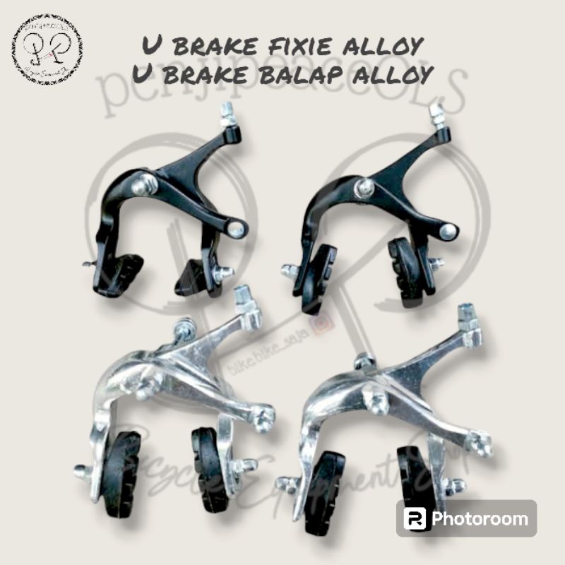 U Brake alloy short ubrake alloy ubrake balap rem sepeda rem fixie rem roadbike