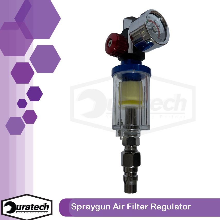 Khusus hari ini Spray gun air regulator filter coupler  Saringan udara air spray gun penyerap air  A