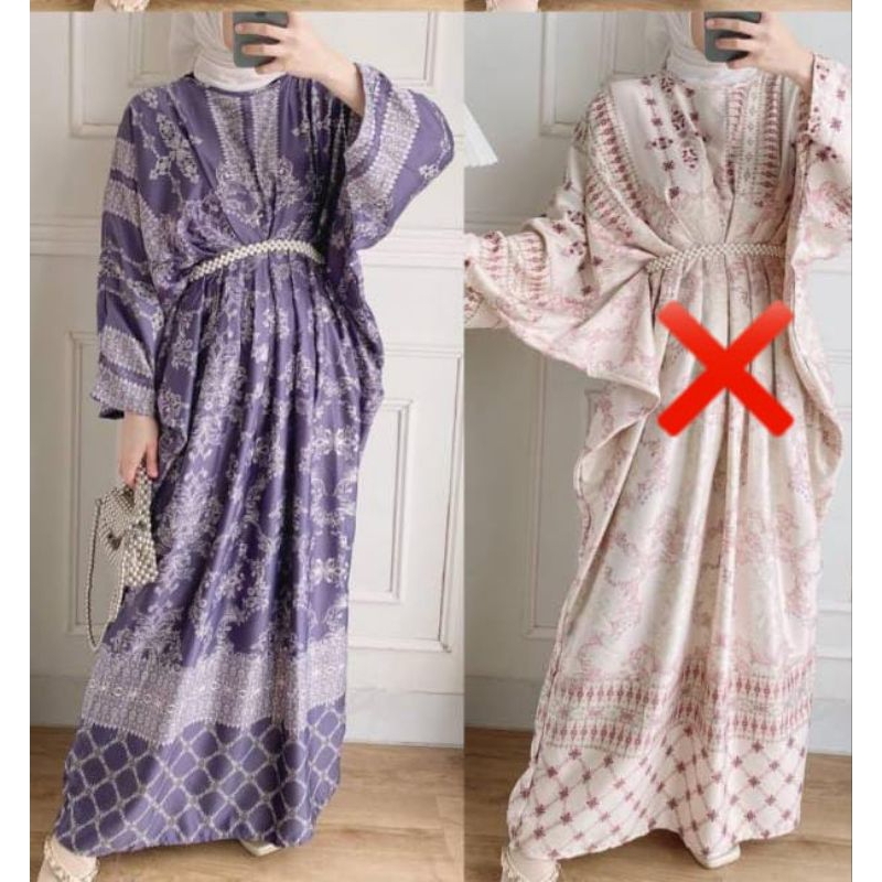 KAFTAN MOTIF SILK PREMIUM