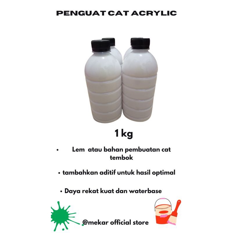 LEM Binder Full Acrylic/Penguat Cat Tembok