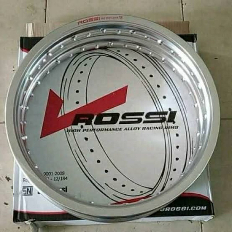 aloy / velg vrossi ring 18 silver kulit jeruk