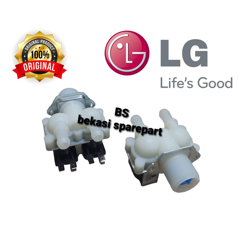 SELENOID WATER INLET VALVE MESIN CUCI SHARP 2 INLET FRONT LOADING / SELENOID MESIN CUCI SHARP