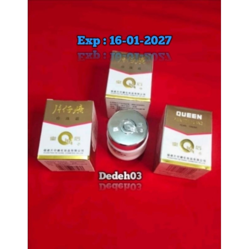 TERMURAH ASLI QUEEN PIN TZE HUANG PEARL CREAM