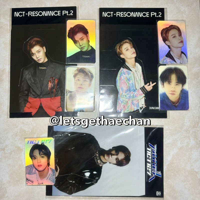 [FLASH SALE ONLY TODAY | GET ALL] NCT 127 Dream HC JW TI Haechan Jungwoo Taeil Set Hologram Lenticular Standee MD Merch Resonance Pt.2 Holo Lenti Reso Card PC Poca Official SM Sale Clearance Murah Murce Jual Rugi WTS