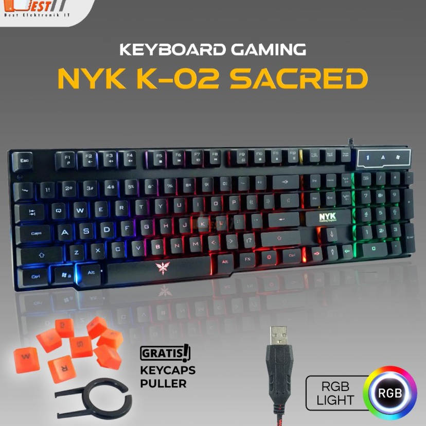 NYK Gaming keyboard NYK K2  K2 Full Size Keyboard Gaming Original