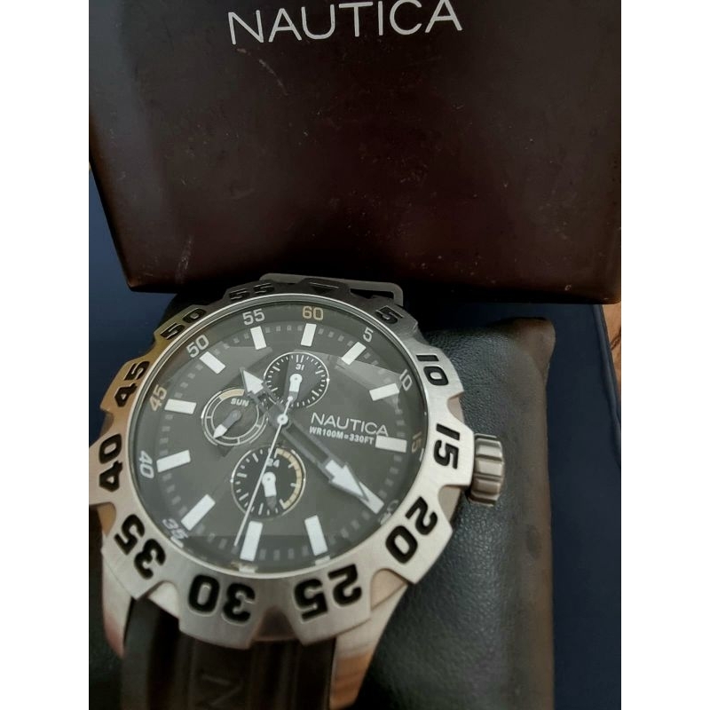 jam tangan Nautica preloved | jam tangan Nautica bekas | Jam tangan Nautica seken | Jam Tangan Brand