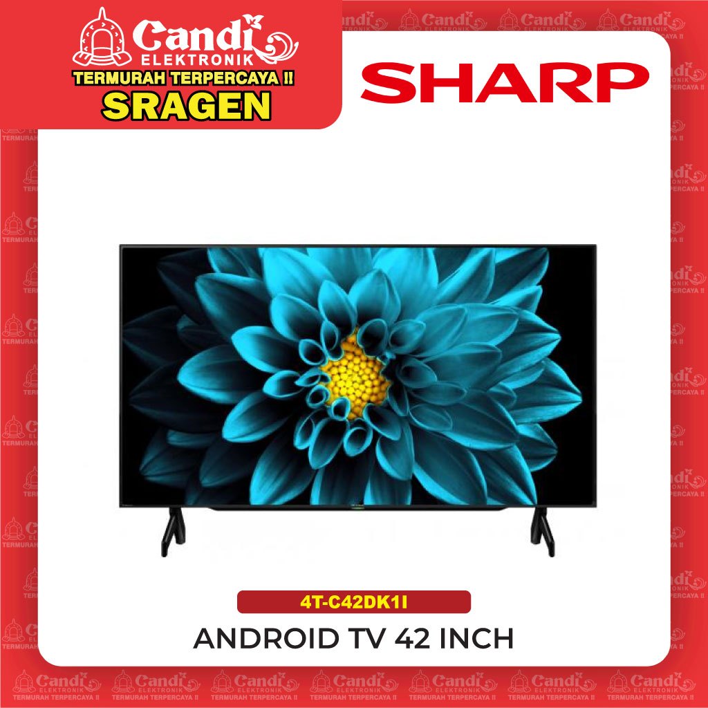 SHARP Android TV 42 Inch 4K UHD Tv - 4T-C42DK1I