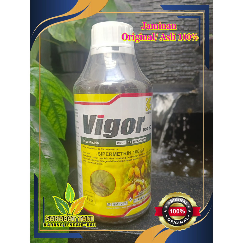 INSEKTISIDA VIGOR 100EC 1L SIPERMETRIN