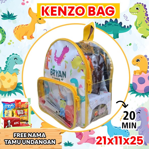 

KENZO RANSEL/ TAS ULTAH CUSTOM/TAS CUSTOM MURAH/SOUVENIR ULTAH/TAS CUSTOM/NAMA/FOTO/TAS TERLARIS