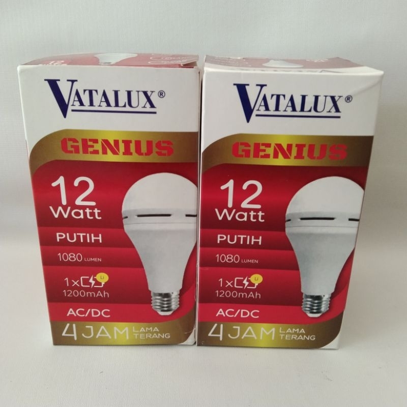 Lampu LED Emergency Vatalux Genius 12 Watt