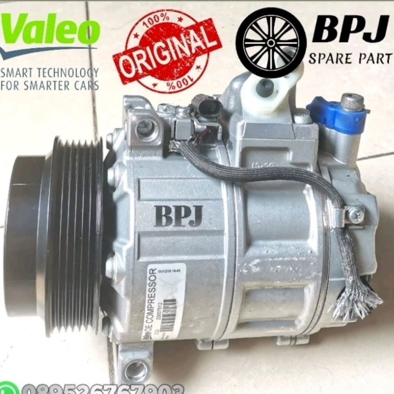Compressor Compresor Kompresor AC Mercy C200 W204 ORI VALEO tahun 2011 2012 2013 Facelift 6PK