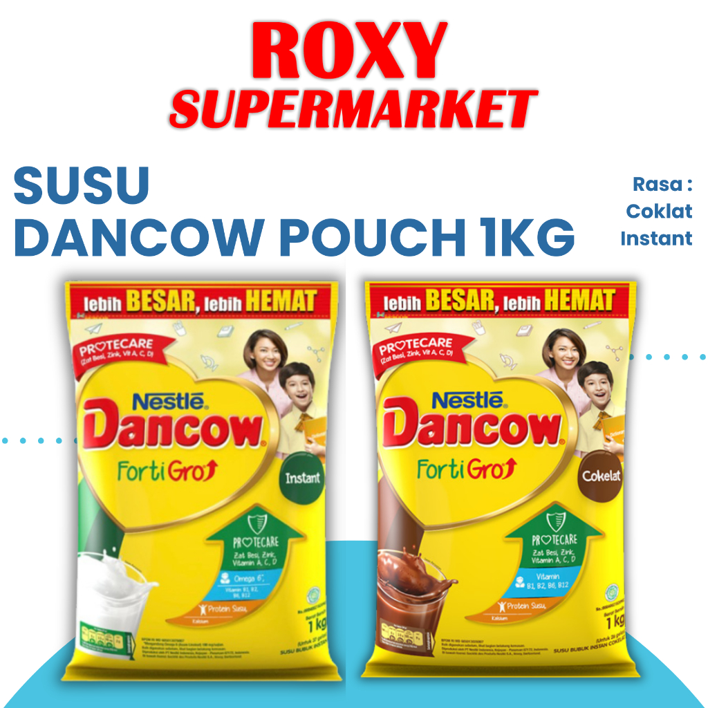 

Dancow fortigro instant, cokelat pouch 1kg