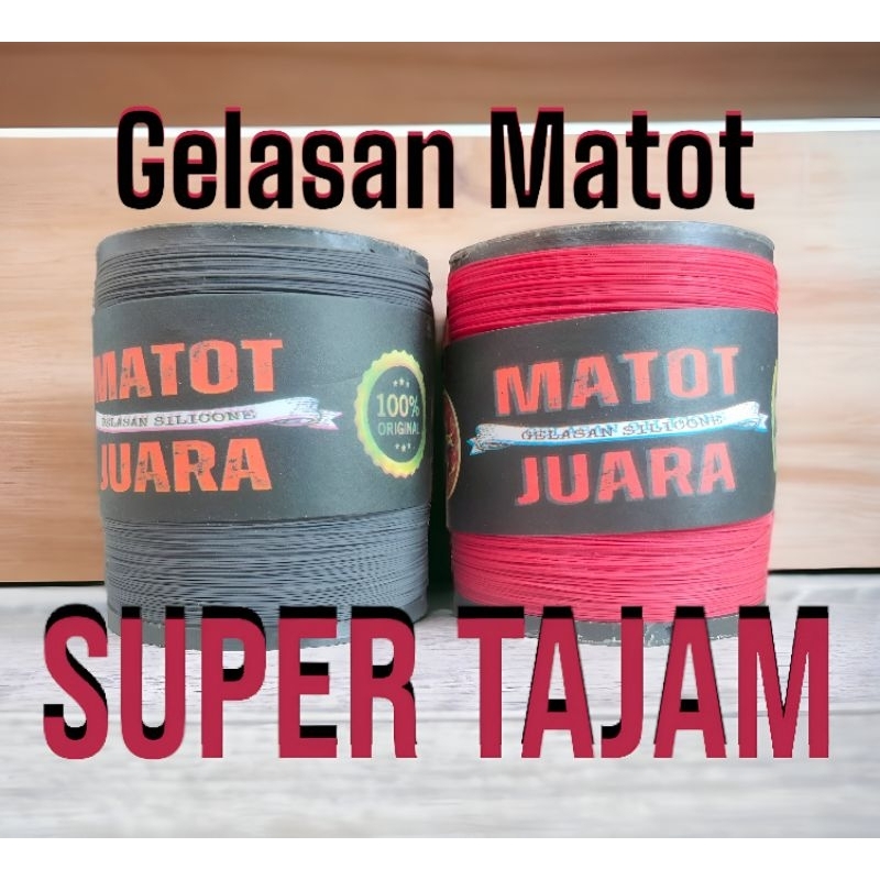 1 PCS GELASAN MATOT SILICONE BELING ORIGINAL SUPER TAJAM UNTUK TARIK JEPRET MAIN LAYANGAN SUKHOI SEO
