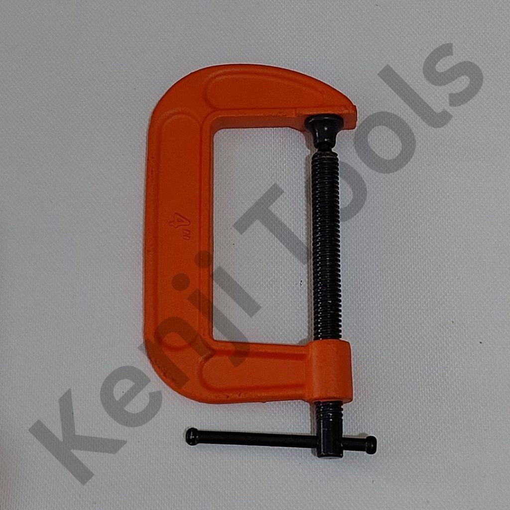 Klem C 4" Inch Denfos Klem G Penjepit Catok Kayu Serbaguna