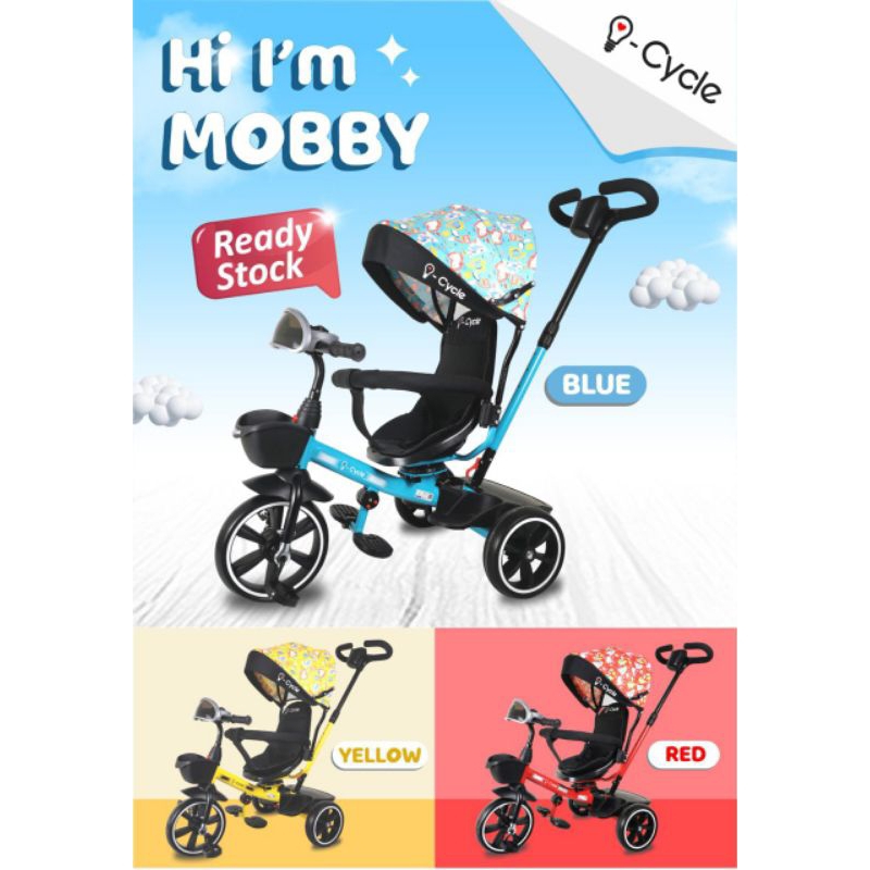 sepeda anak roda tiga/stroller baby i cycle mobby 2225