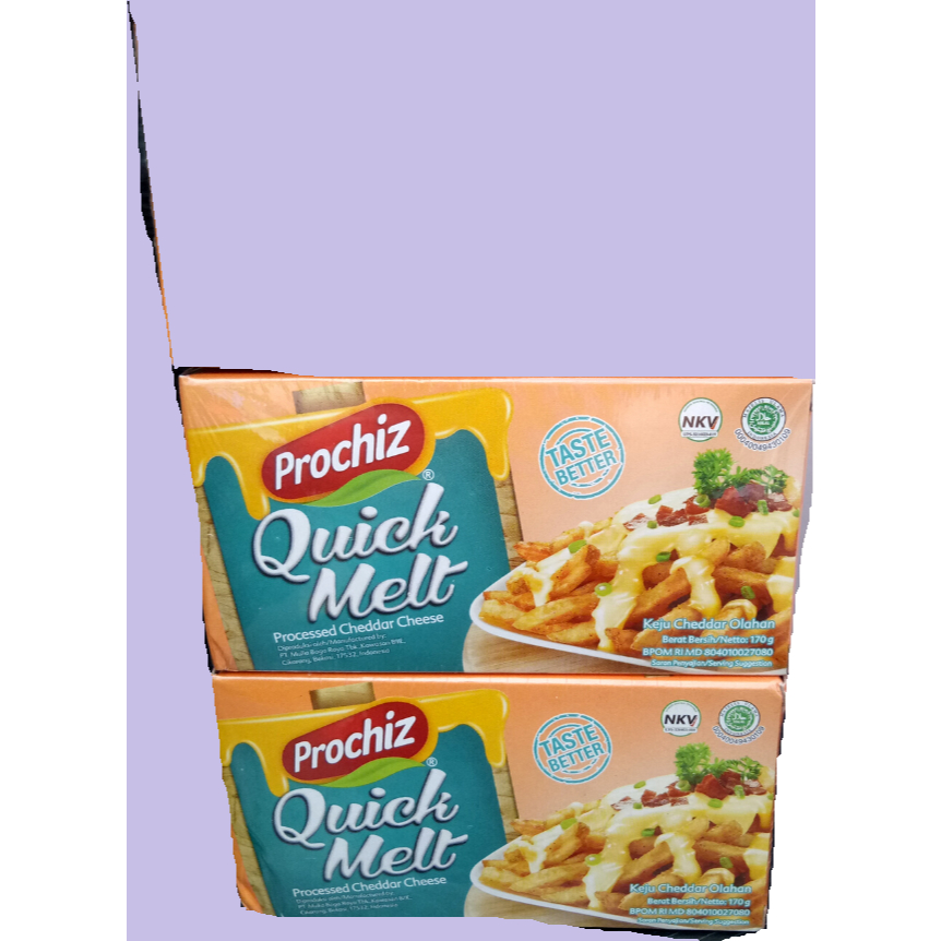 

Keju Quick Melt Prochiz 160gr (KOTAK)