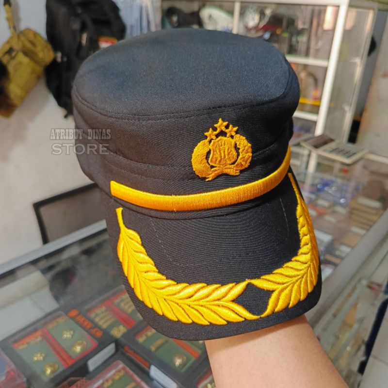 Topi Komando Pamen Polri Original Karstek