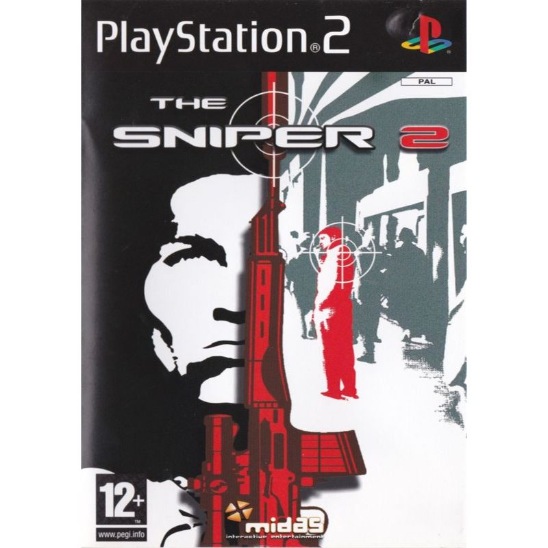 KASET DVD GAME PS2: THE SNIPER 2