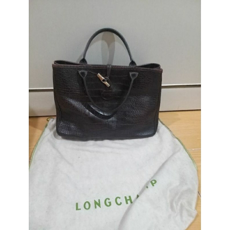 Preloved LC croco tote bag