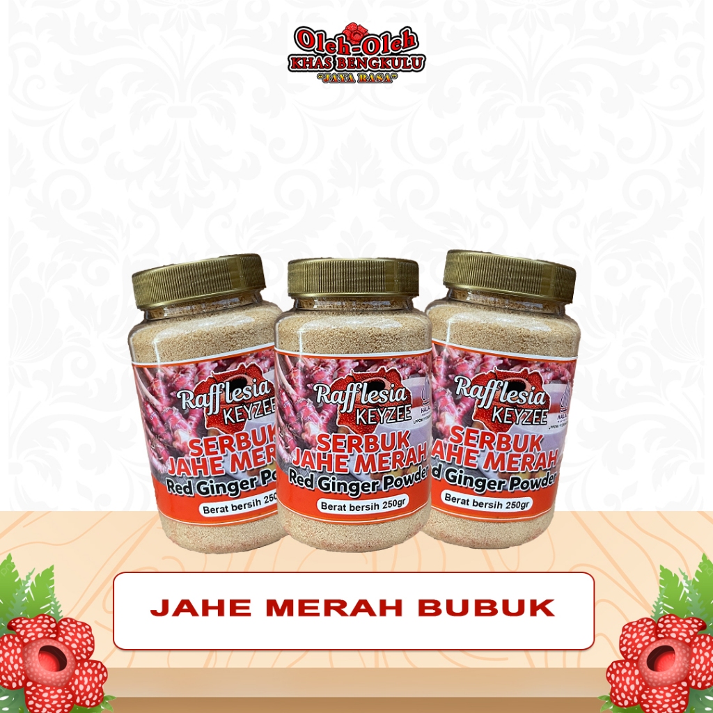 

Serbuk jahe merah 250gr / oleh oleh bengkulu