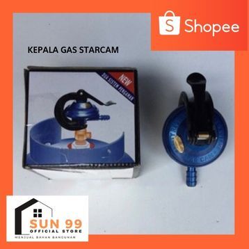 Kepala Gas LPG Regulator Gas Jepit STARCAM