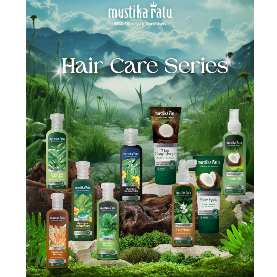 MUSTIKA RATU Hair Care - Shampoo / Hair Tonic / Hair Oil