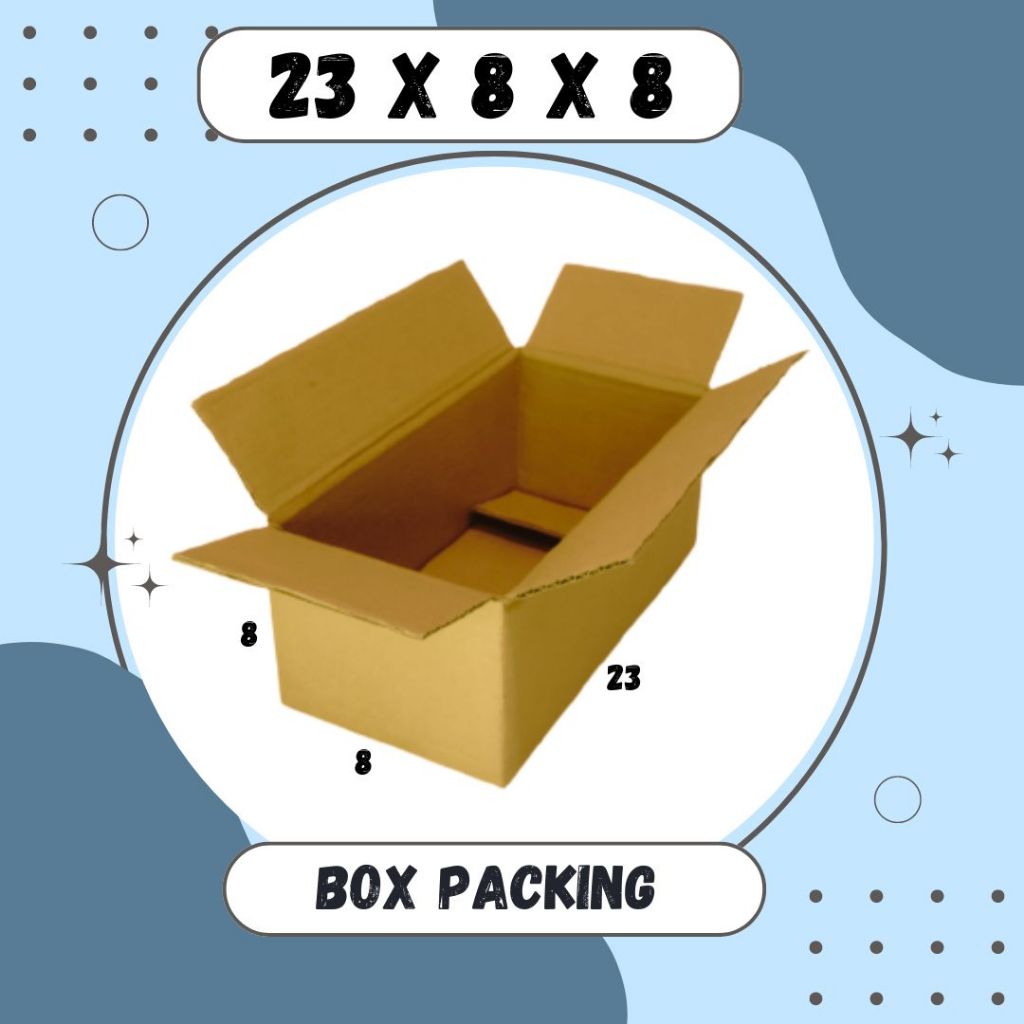 

Kardus 23x8x8 A1 box dus packing kotak kemasan karton souvenir hampers sparepart minyak wangi kosmetik