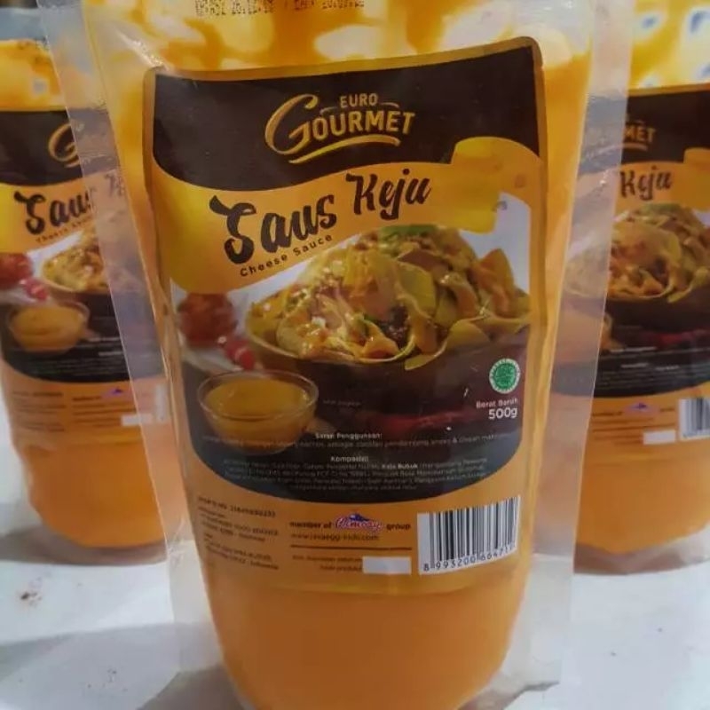 

Saus Keju Euro Gourment Cheese Suace 500gr