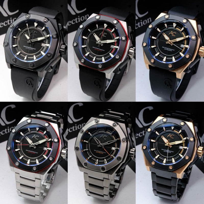 JAM TANGAN PRIA ALEXANDRE CHRISTIE AC9601 / AC 9601 AUTOMATIC ORIGINAL GARANSI RESMI 1TAHUN
