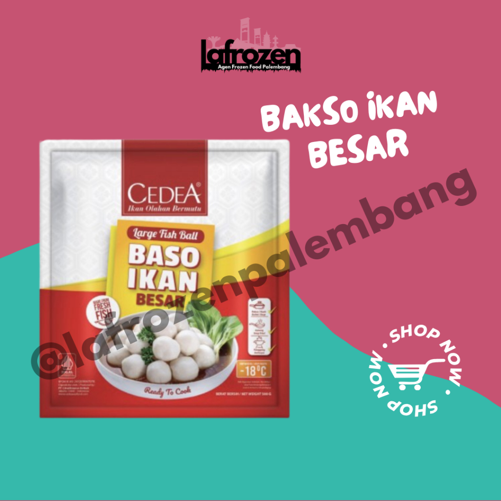 

CEDEA BASO IKAN SEDANG [500GR]/BASO IKAN/SEAFOOD/SUKI/STEAMBOAT