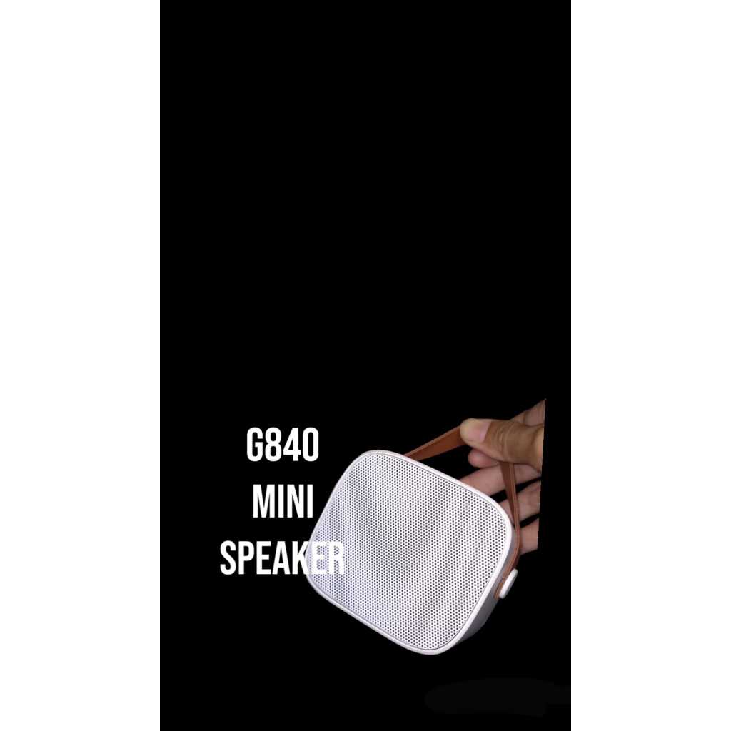 G840 MINI SPEAKER BLUETOOTH MICROPHONE SET KARAOKE WIRELESS TWS MIC MIK MIX SPK PORTABLE BLUTUT BLUE