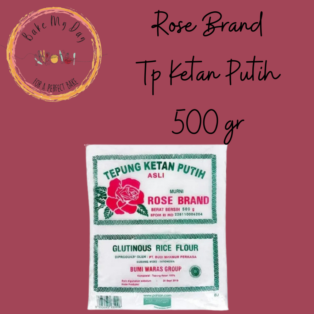 

Tepung Ketan Putih Rose Brand 500 gr