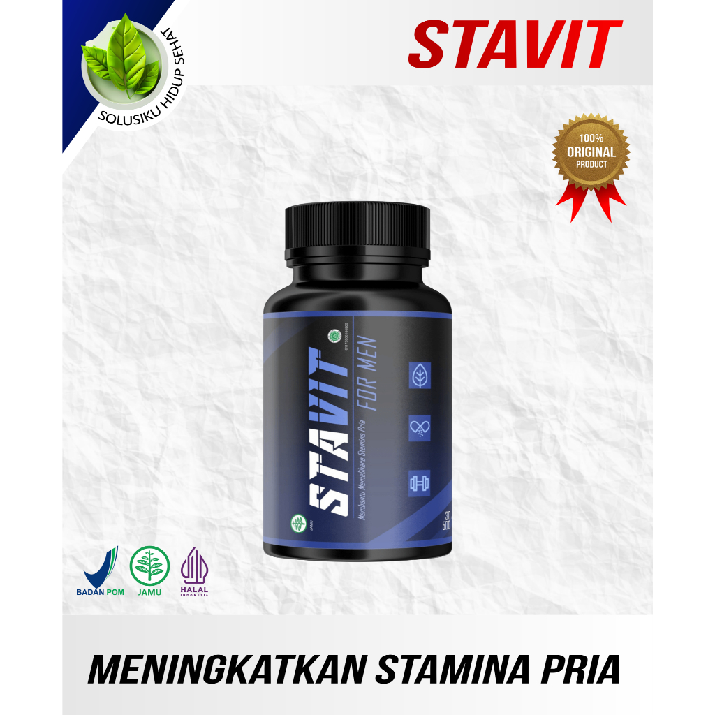 STAVIT - Menambah Stamina Pria - Menambah Kuat dan Fit