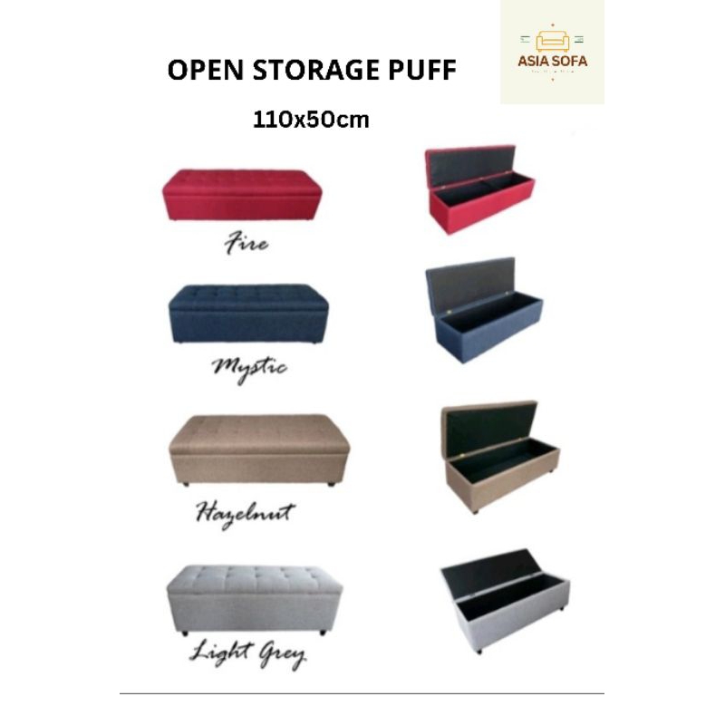 PUFF KOTAK PENYIMPANAN MAINAN ANAK-ANAK