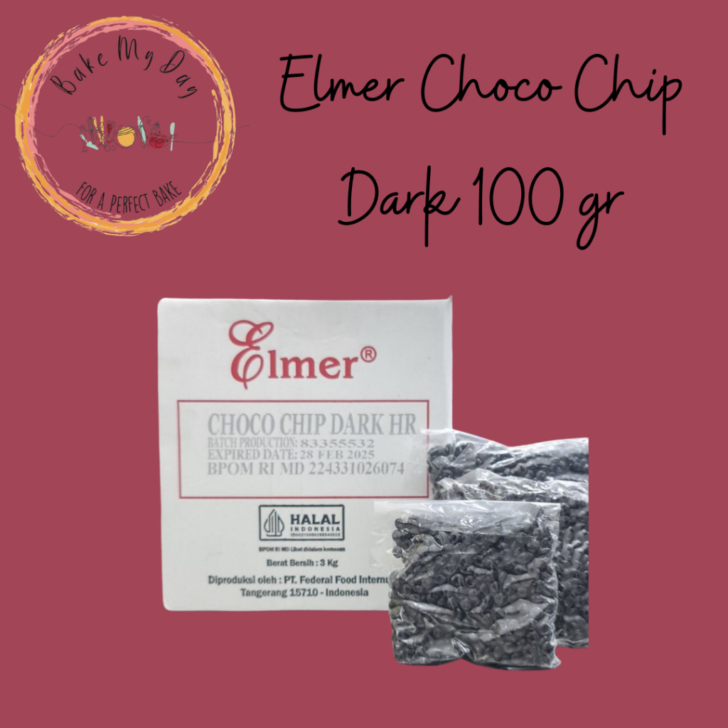 

Elmer Choco Chip Dark 100 gr
