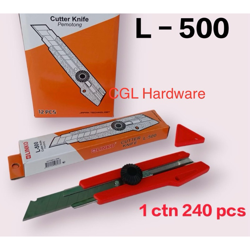 

Pisau cutter besar LiNKO model Kenko L-500