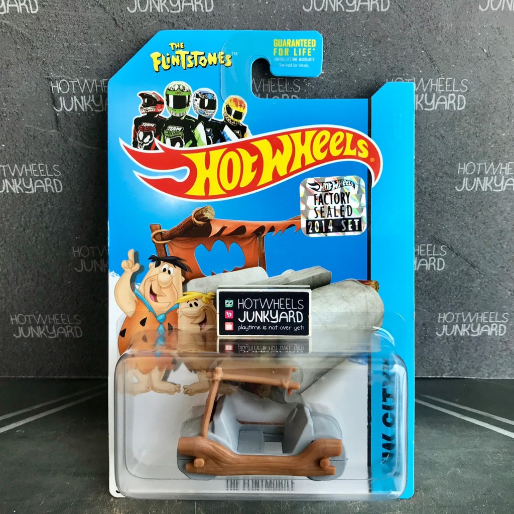 Hot Wheels The Flintstones Flintmobile Factory Sealed 2014 HW City