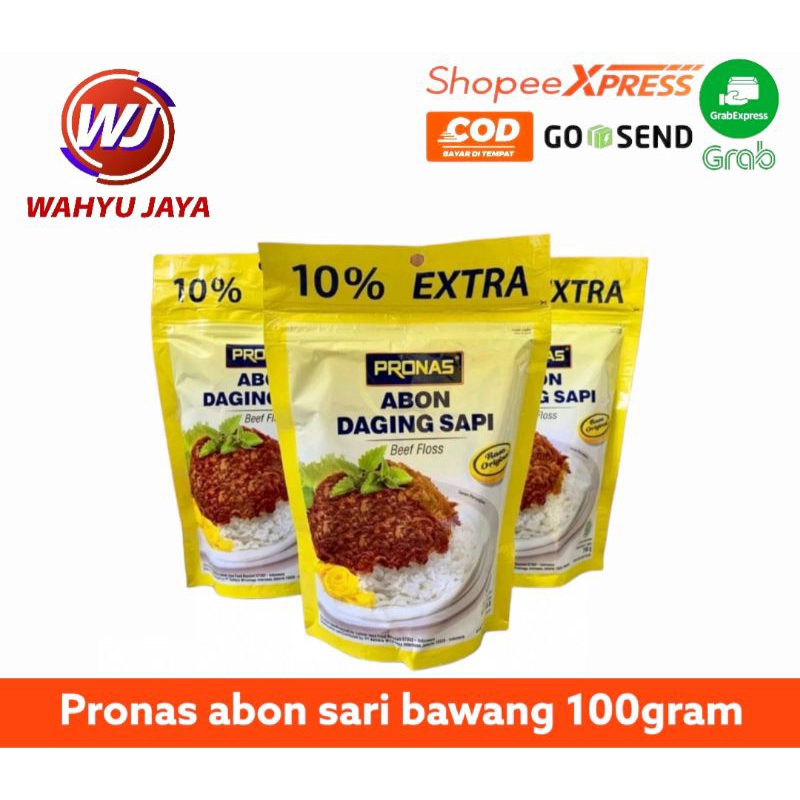 

pronas abon daging sapi bawang 100 gram