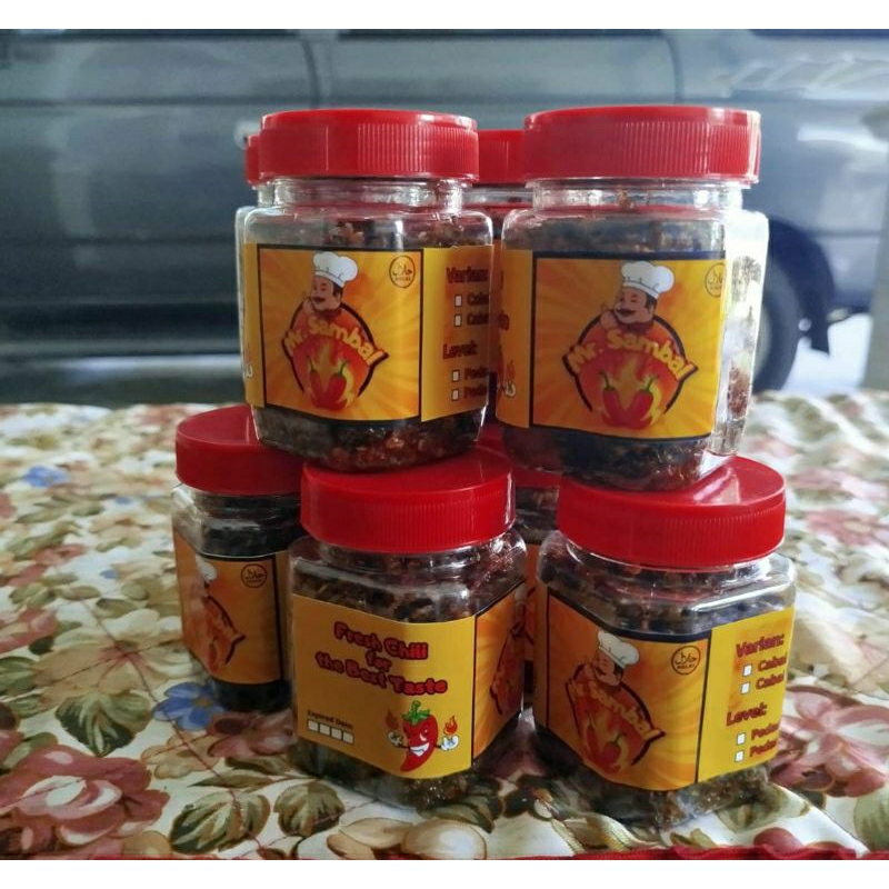 

Sambal Kering Super Pedas 150 ML