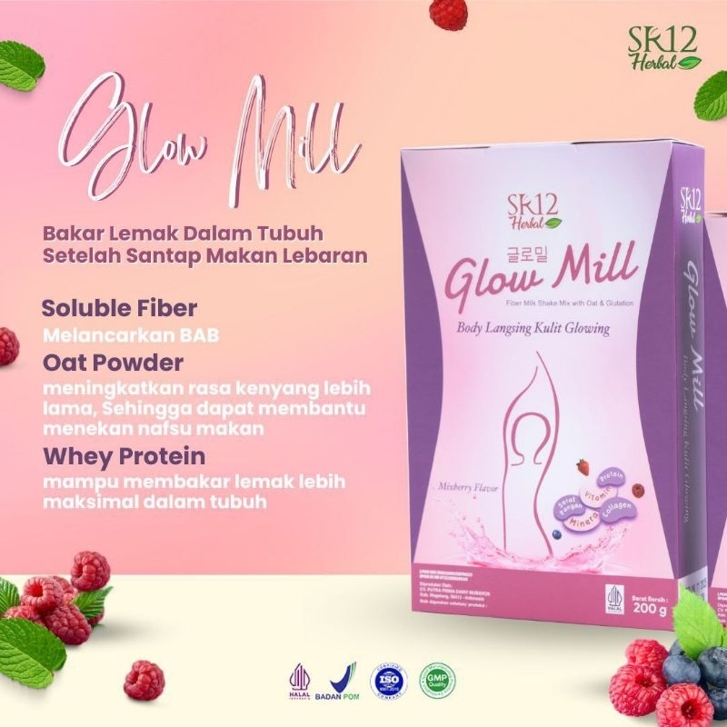 

Glow Mill SR12 | Susu/ Minuman Diet Sehat dan Kulit Cantik