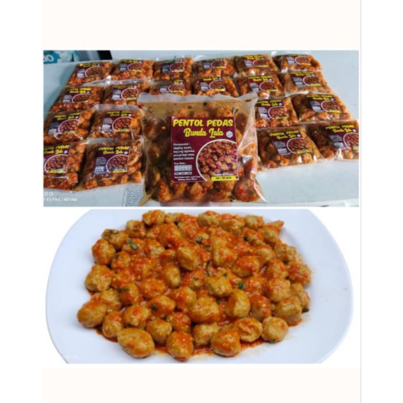 

pentol pedas bunda lala