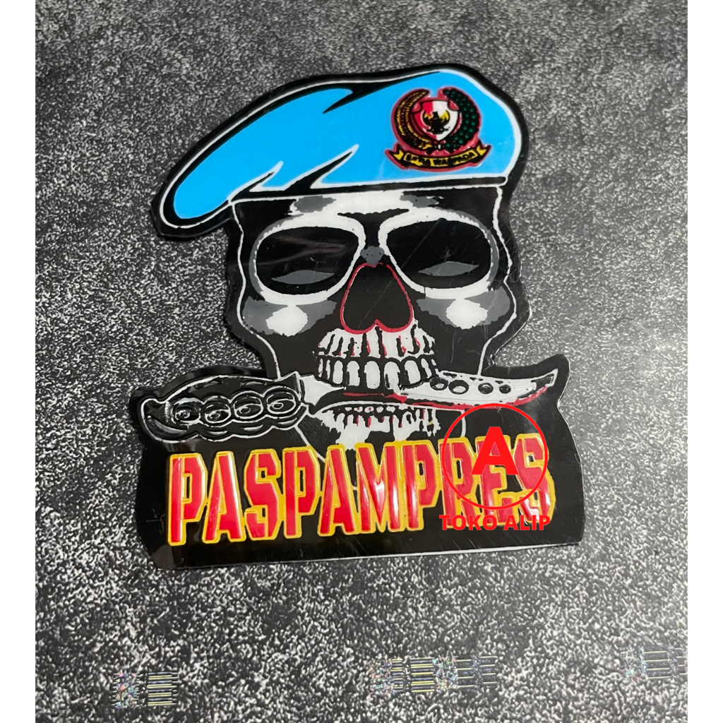 Sticker Paspampres (Skullo) - Stiker Paspampres - Sticker Mobil - Stiker