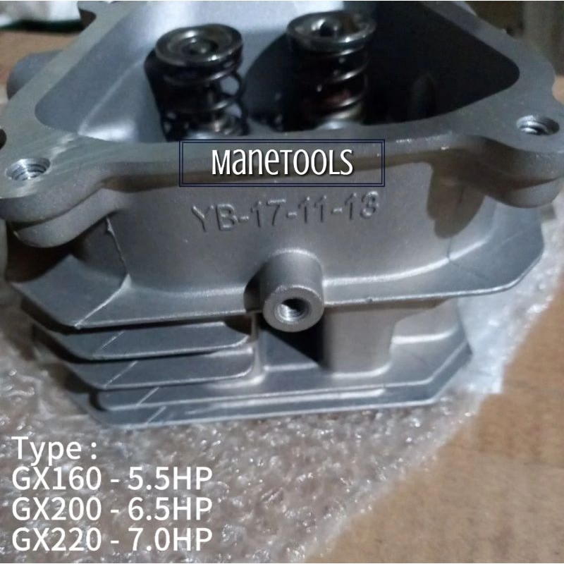 CAVA - CYLINDER HEAD ASSY HONDA GX160-GX200 ( + BUSI )UNTUK MESIN DIESEL