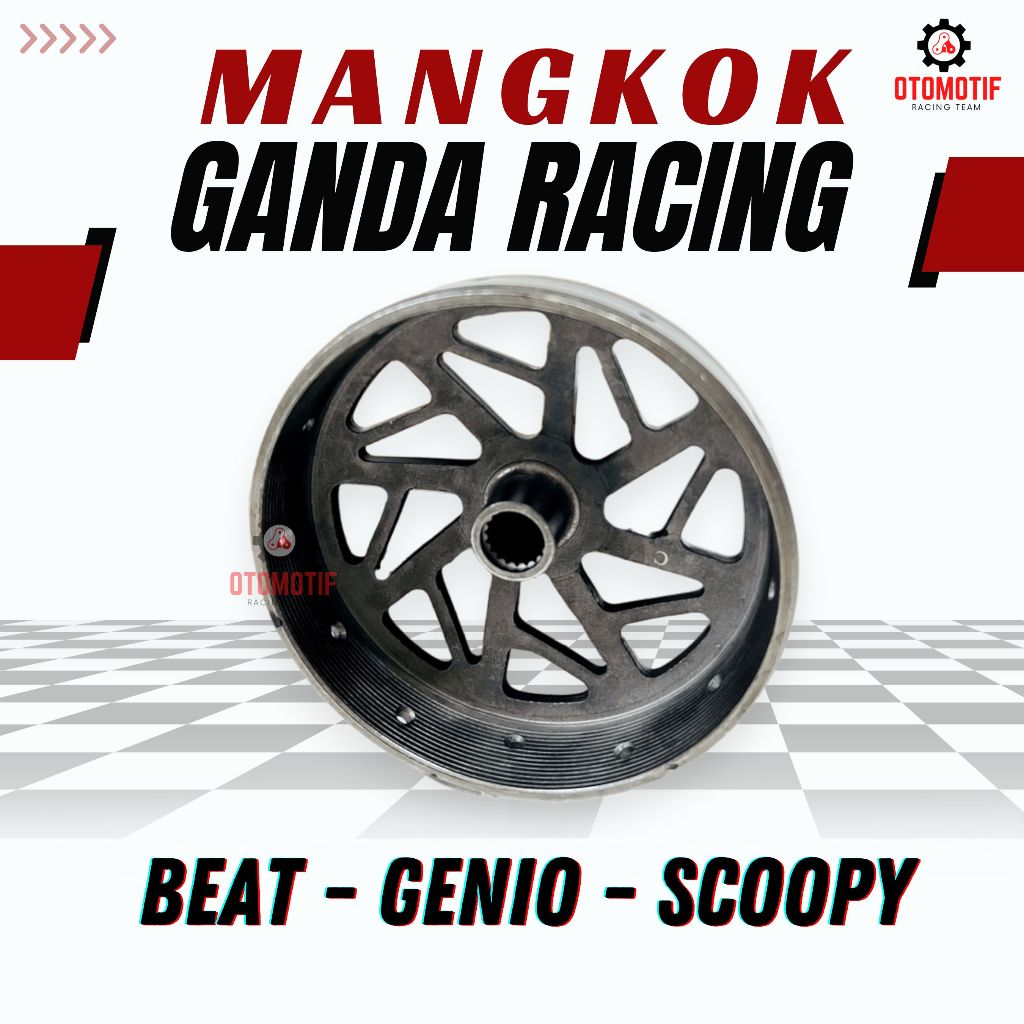 Mangkok Ganda Racing Beat Fi - Genio - Beat Street Mangkok Ganda - BEAT FI mangkok kartel beat