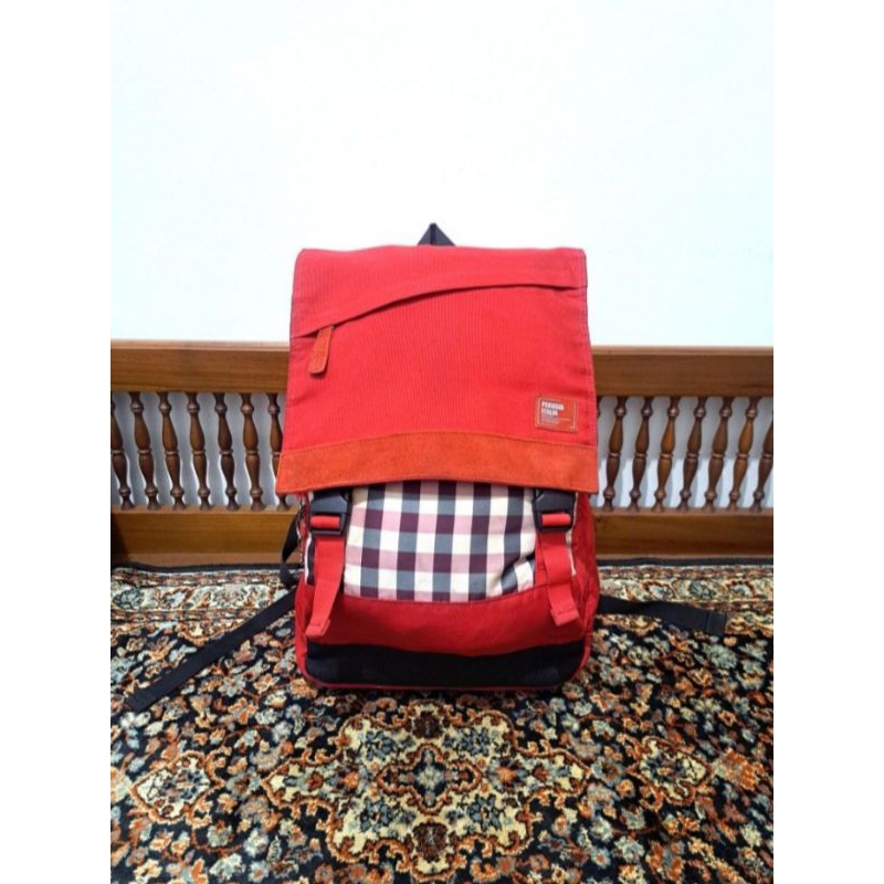 tas ransel ellesse merah